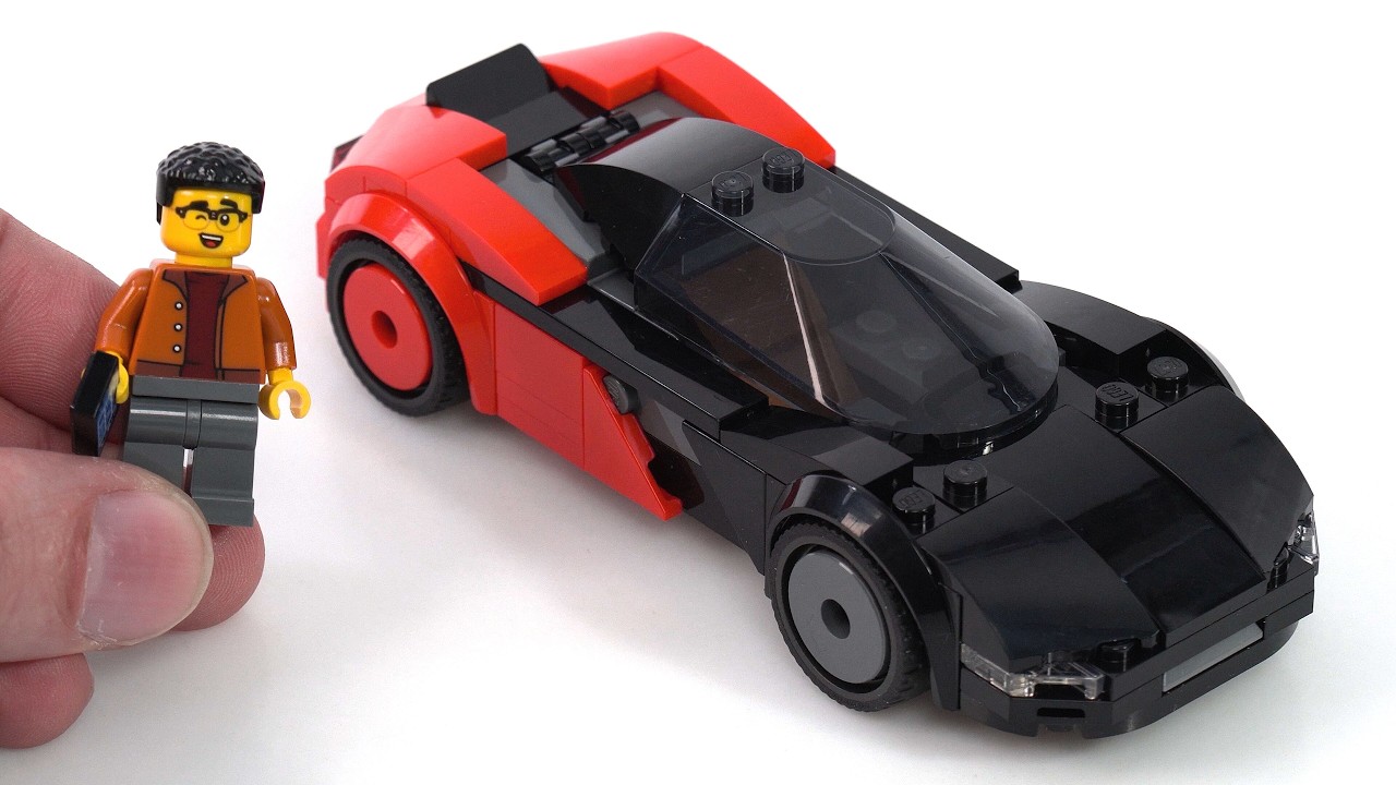 LEGO City 2026 EV Supercar review! Looks so familiar, but that's ok #NotSponsored 60486
