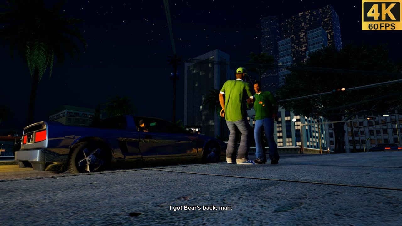 GTA San Andreas : The Definitive Edition : Beat Down on B Dup [4K]