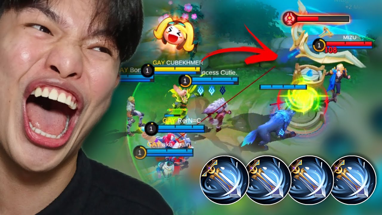 Mobile legend - ក្រុមអ្នកជំងឺស្លន់អាចម៍....