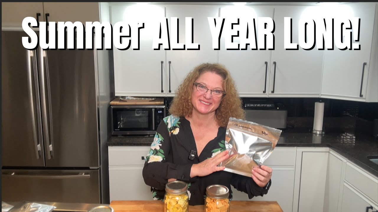 Freeze-Drying Watermelon & Cantaloupe | Sweet Snacks All Year