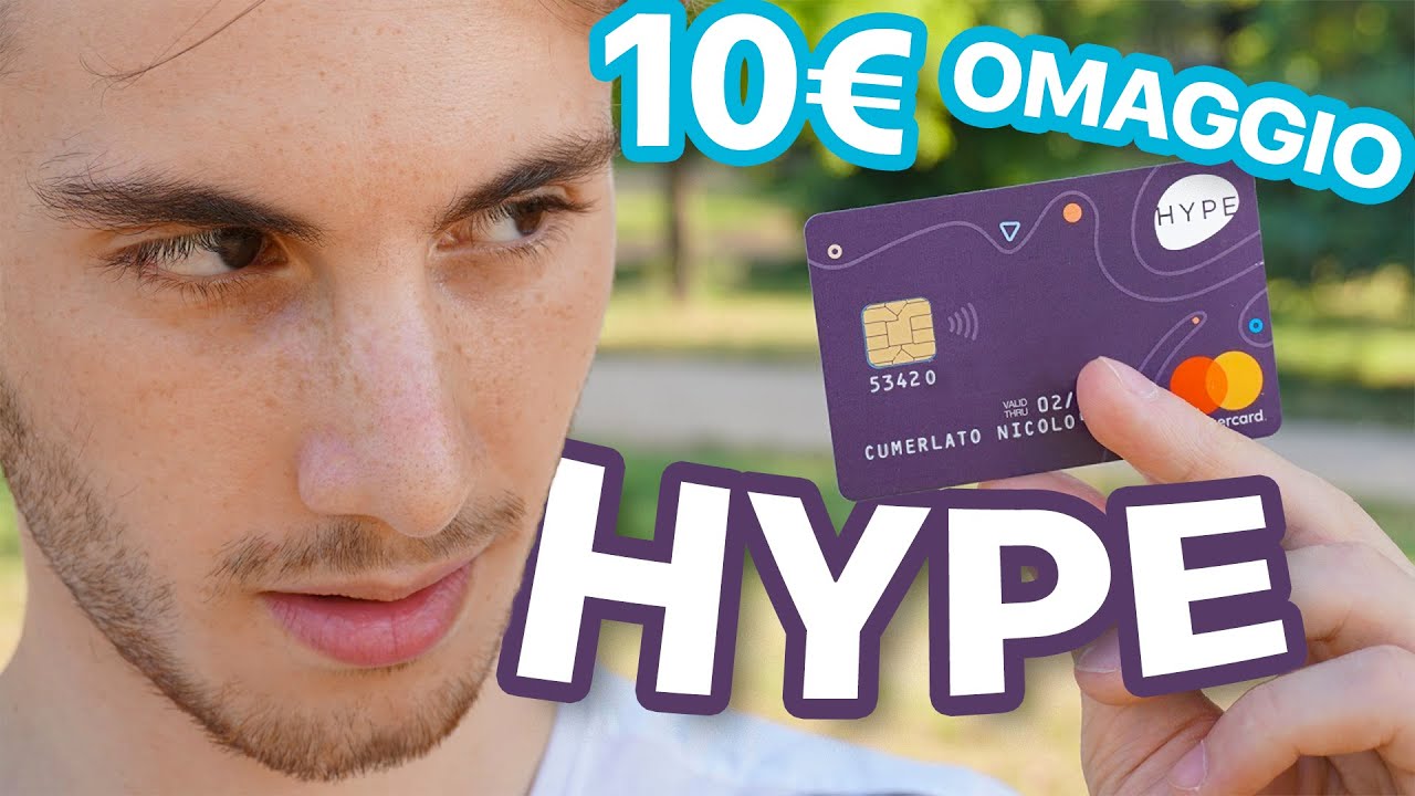 HYPE, la carta prepagata a costo ZERO