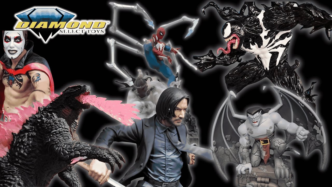Exclusive Sneak Peek: Diamond Select Toys 2025 Lineup Revealed