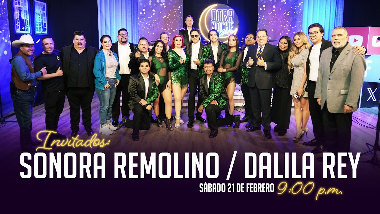 INVITADOS: ‪Sonora Remolino y Dalila Rey