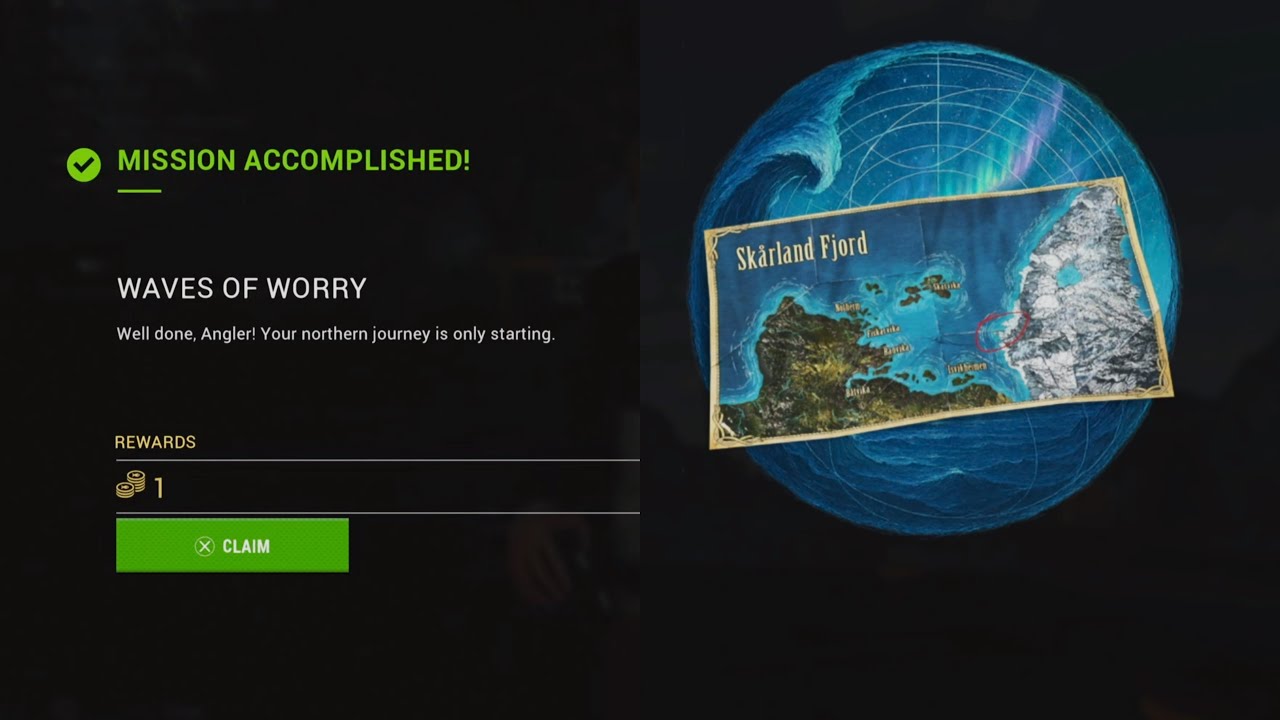 How To Complete Waves Of Worry And The Lost Fisherman In Skarland Fjords Norway Fishing Planet