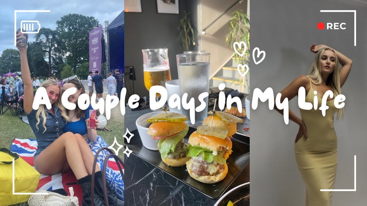 VLOG | A COUPLE DAYS IN MY LIFE ~ festivals, food and photoshoots