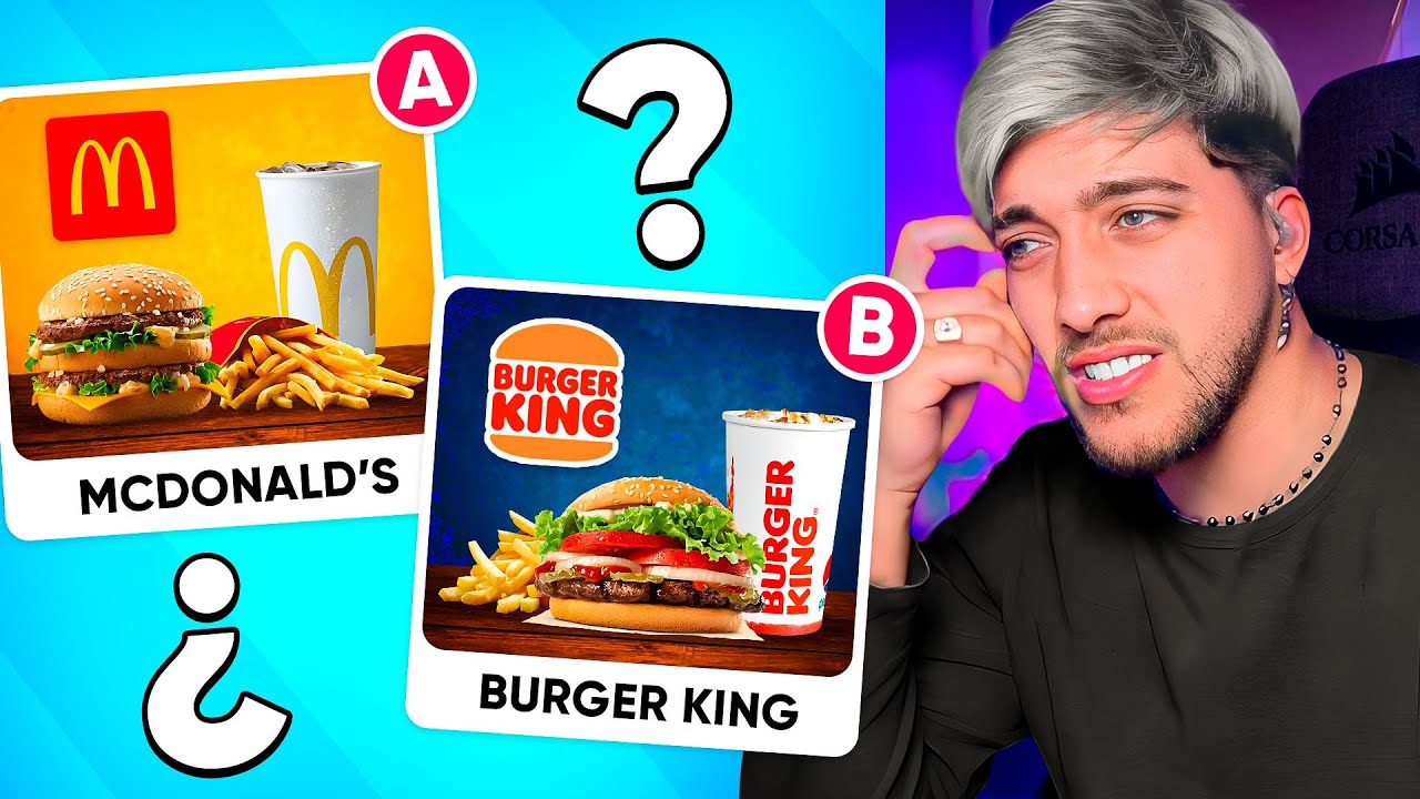 ¿Qué Comida Prefieres? 🍔