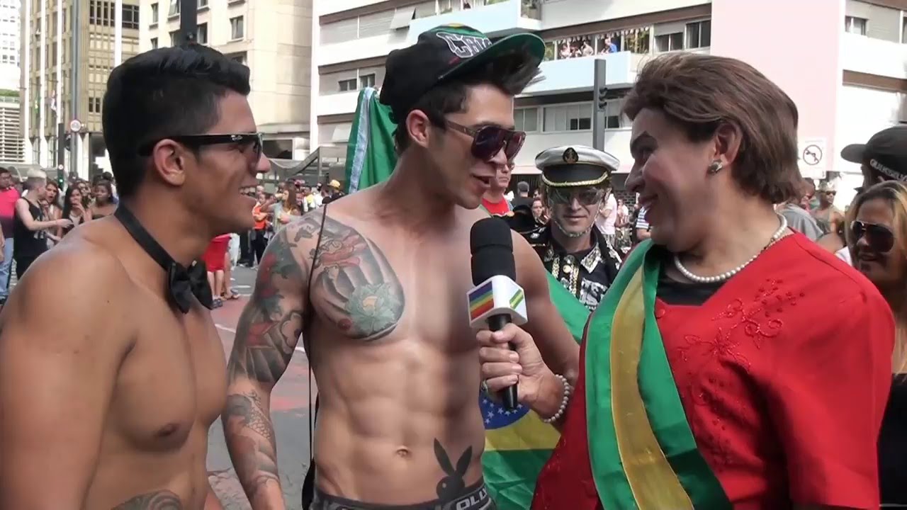 Dilma na Parada gay SP 2015 cenas excluidas