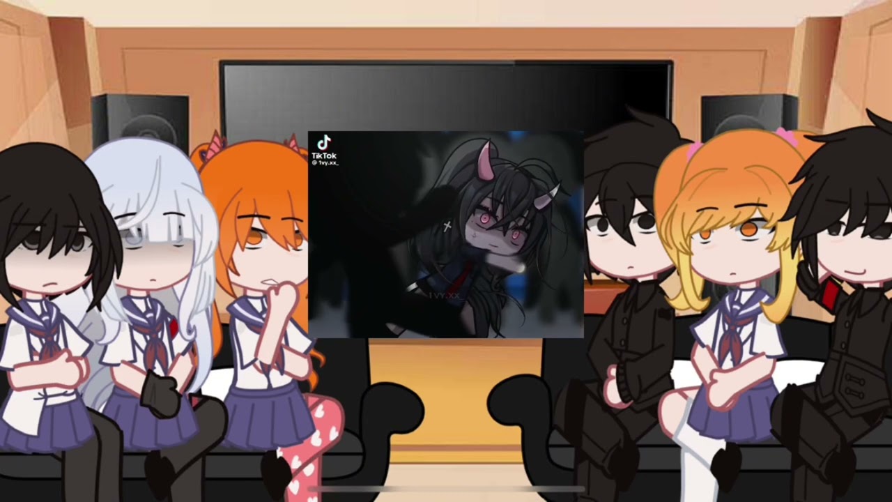 Yandere Simulator React to F!Y/N || My Au || Ships || Spoil || By Selene 饿