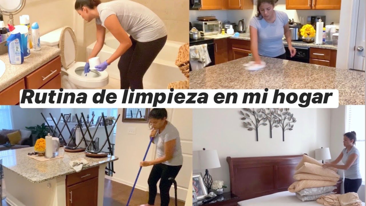 RUTINA DE LIMPIEZA EN MI HOGAR 2020 / MOTIVATE A LIMPIAR CONMIGO. @Cindypazhome