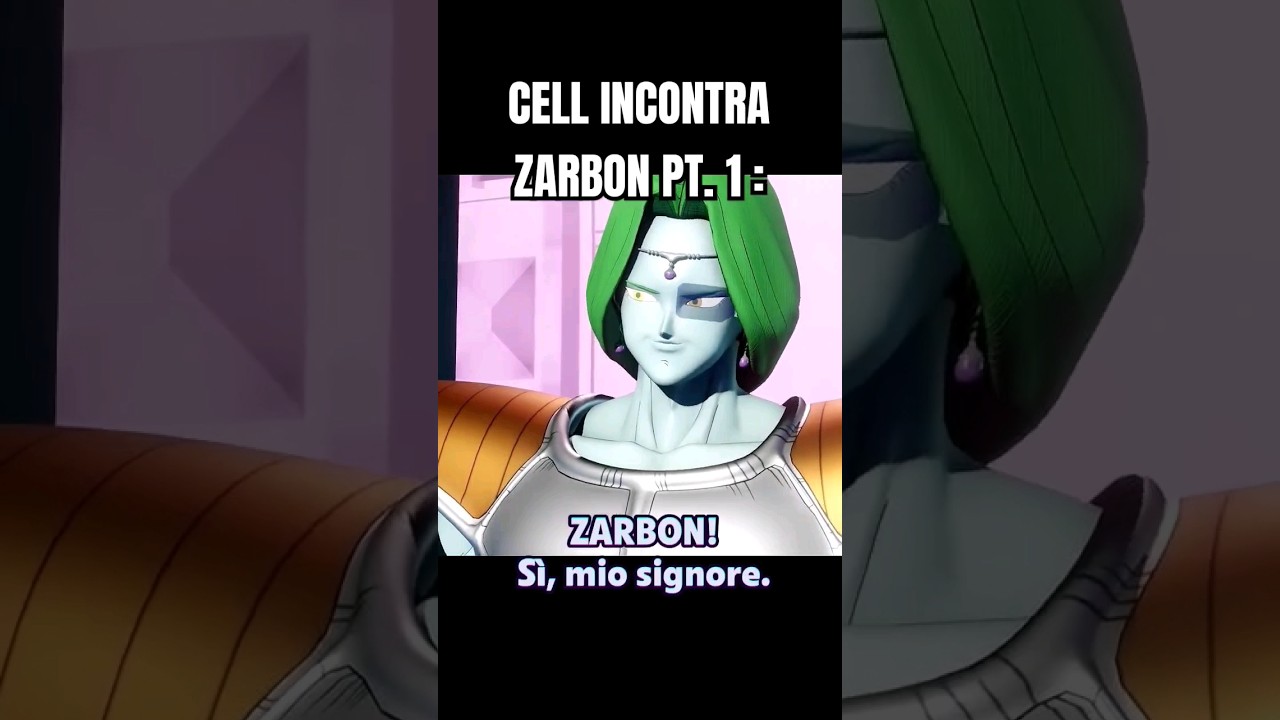 CELL INCONTRA ZARBON PT. 1 🇮🇹 ANIMAZIONE DI DEVILARTEMIS