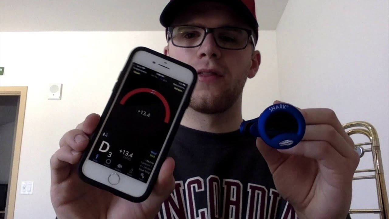 Tools for Trombone Practice: #1 - Snark Clip-On Tuner
