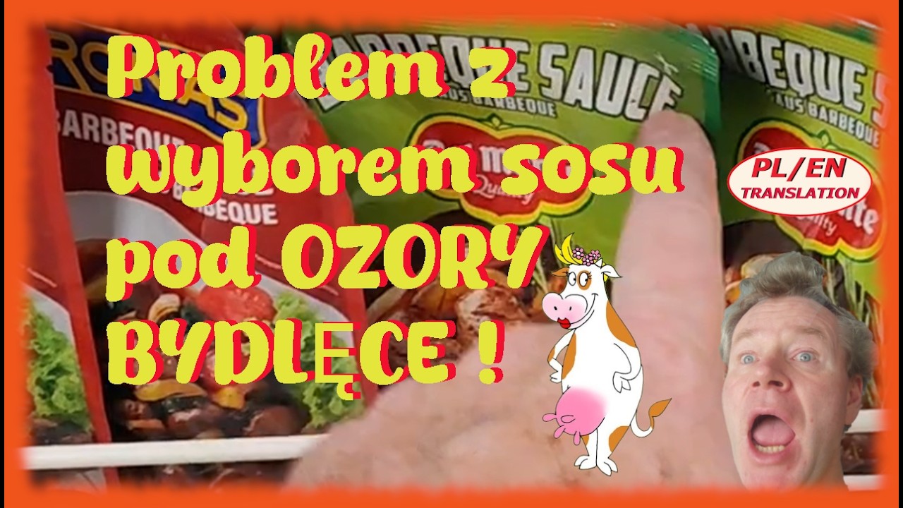 Wyprawa po sos! Nie wiedziałem że kupienie sosu to takie kłopotliwe zajęcie! Co z tego będzie?