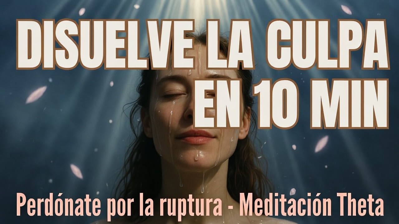 Meditación Theta Poderosa - Solté la Culpa por la Ruptura en Solo 1 Sesión… (Lloré de Alivio)