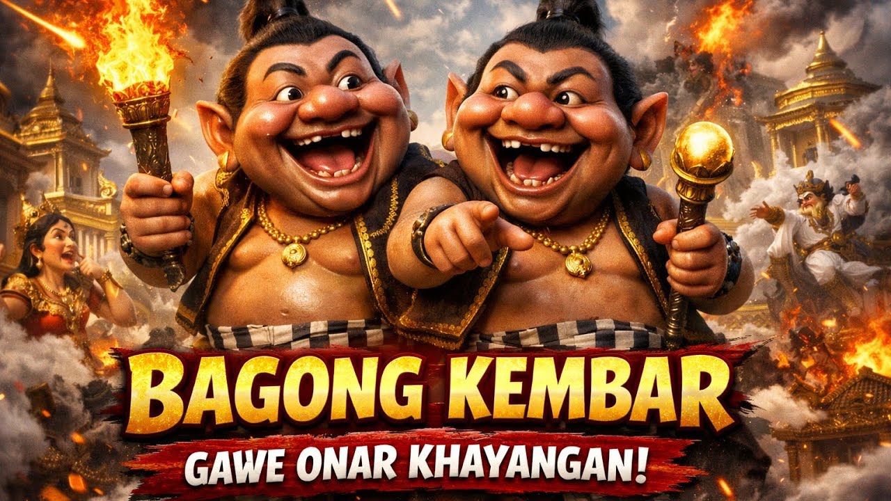 BAGONG KEMBAR GAWE ONAR NING KAYANGAN ANIMASI WAYANG KULIT KI SENO NUGROHO