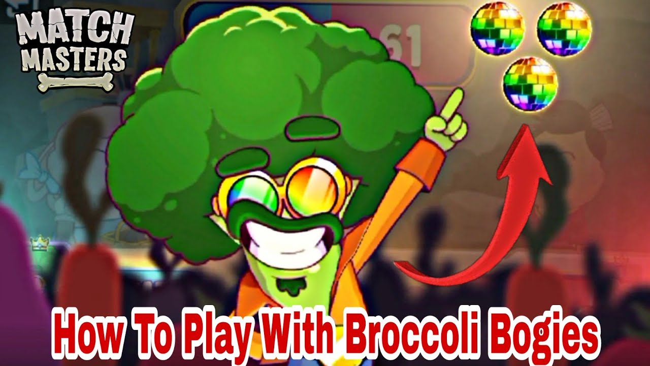broccoli bogies is back with three disco | how to play with broccoli bogies | match masters