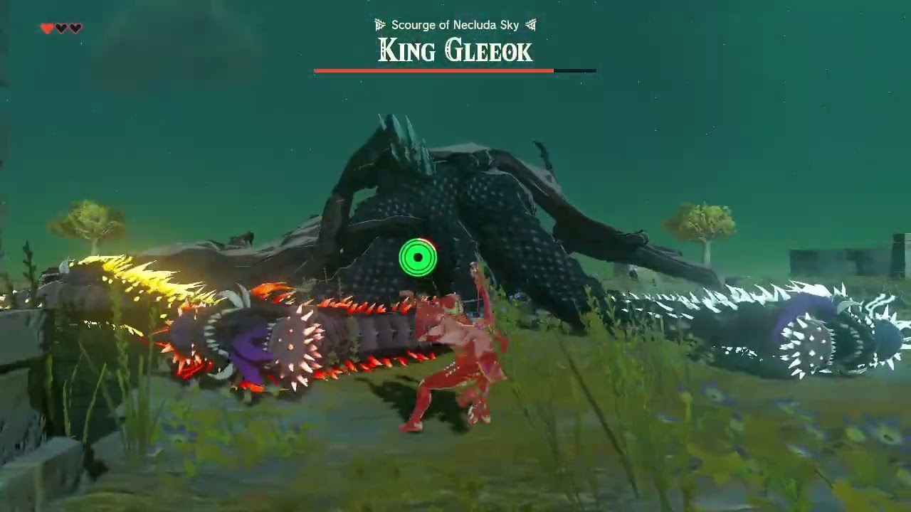 20 seconds King Gleeok Speedrun, The Legend of Zelda TOTK