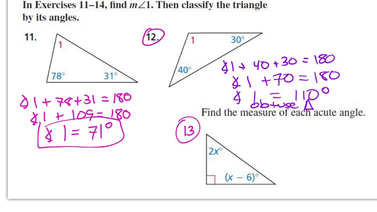 902C Angles in Triangles