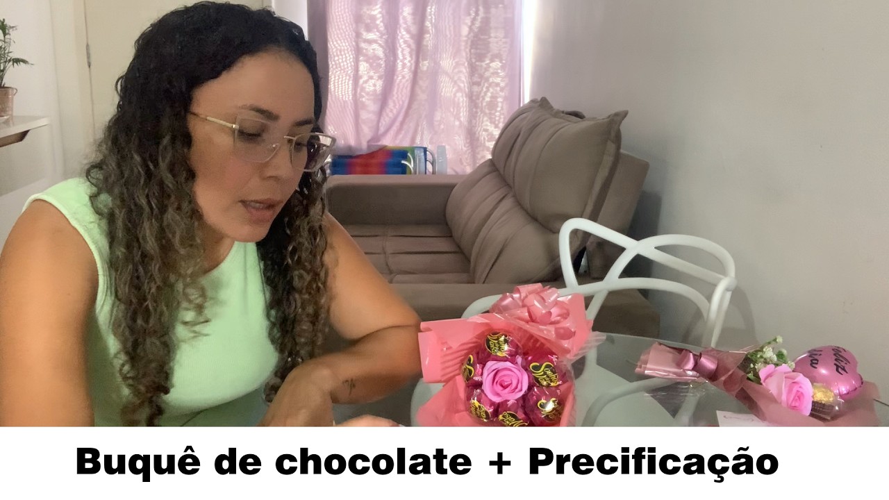 Passo a Passo Buquê de Chocolate Dia da Mulher  + Precificação | Parte 2