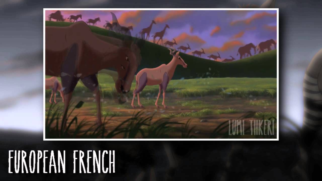 The Lion King II - He Lives In You (One Line Multilanguage) [HD]