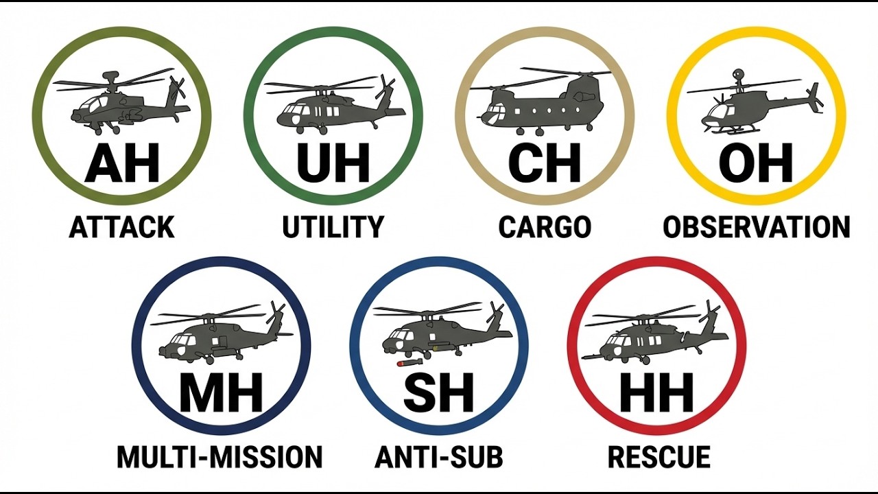 All Military Helicopter Types and What They Do