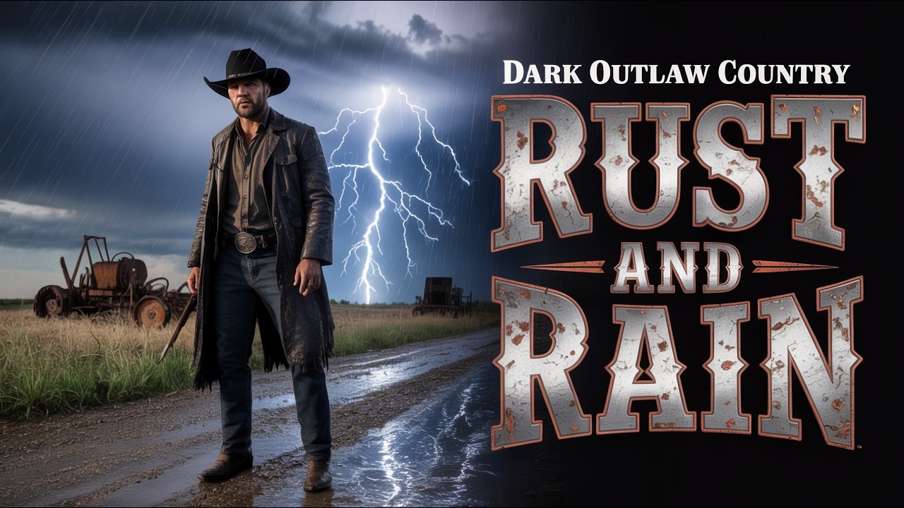 Rust and Rain – Modern Dark Outlaw Country | Official Lyric Video