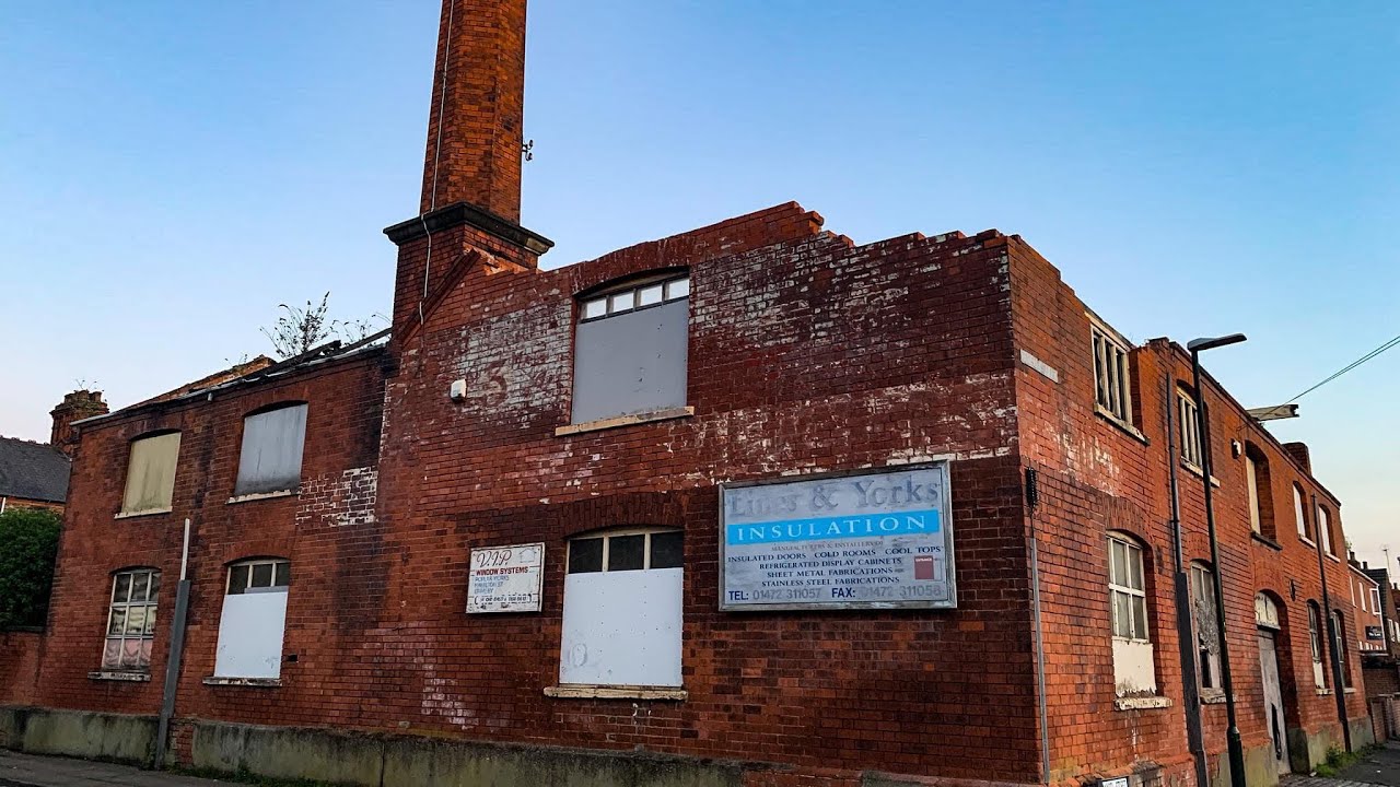 Abandoned Pop Factory In Grimsby Town