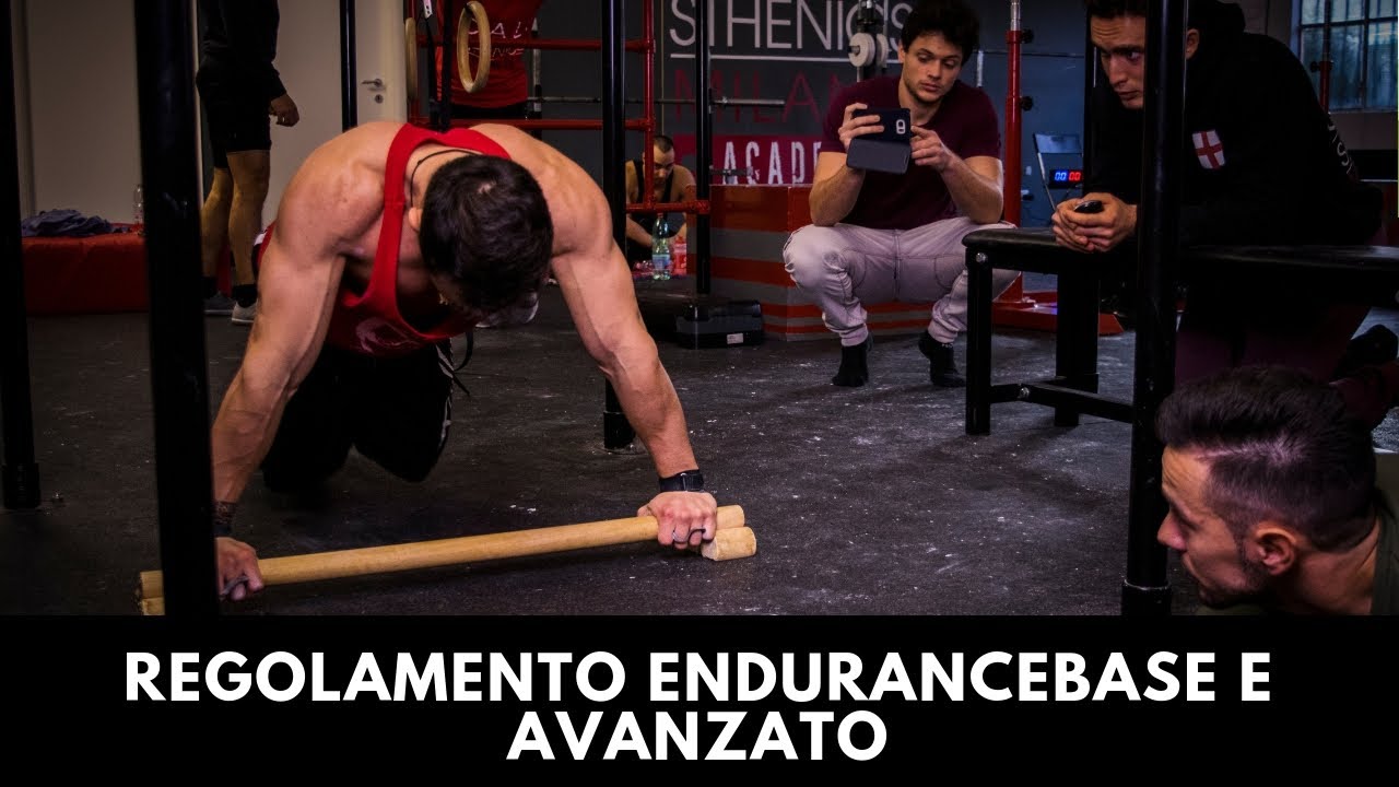 CALISTHENICS MILANO CUP 2018 - Regolamento Gara Endurance Base e Avanzato