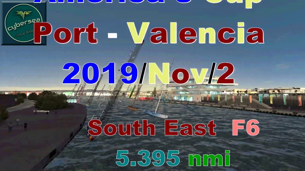 #VirtualSkipper5 - AC Port -Valencia / 20 boats (ACC)