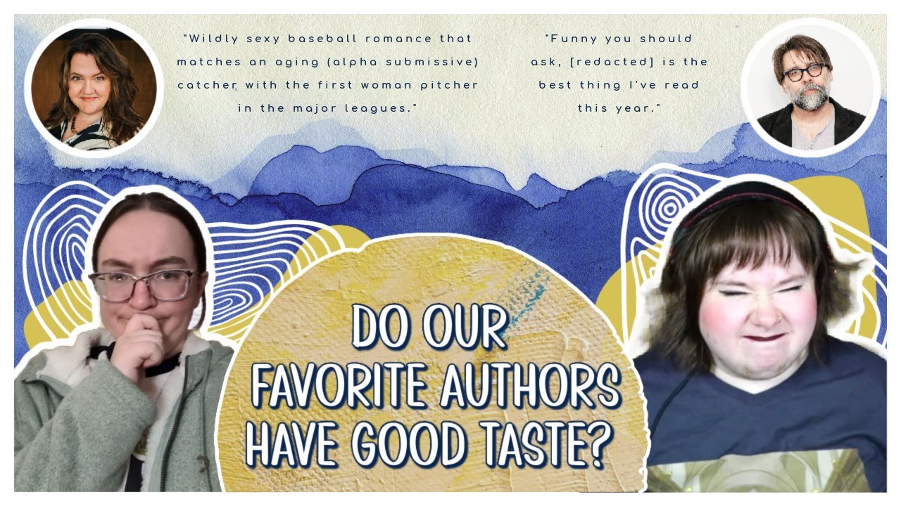 Author Taste Test | Reading books recommended by our favorite authors | 2025 Bonus Challenge