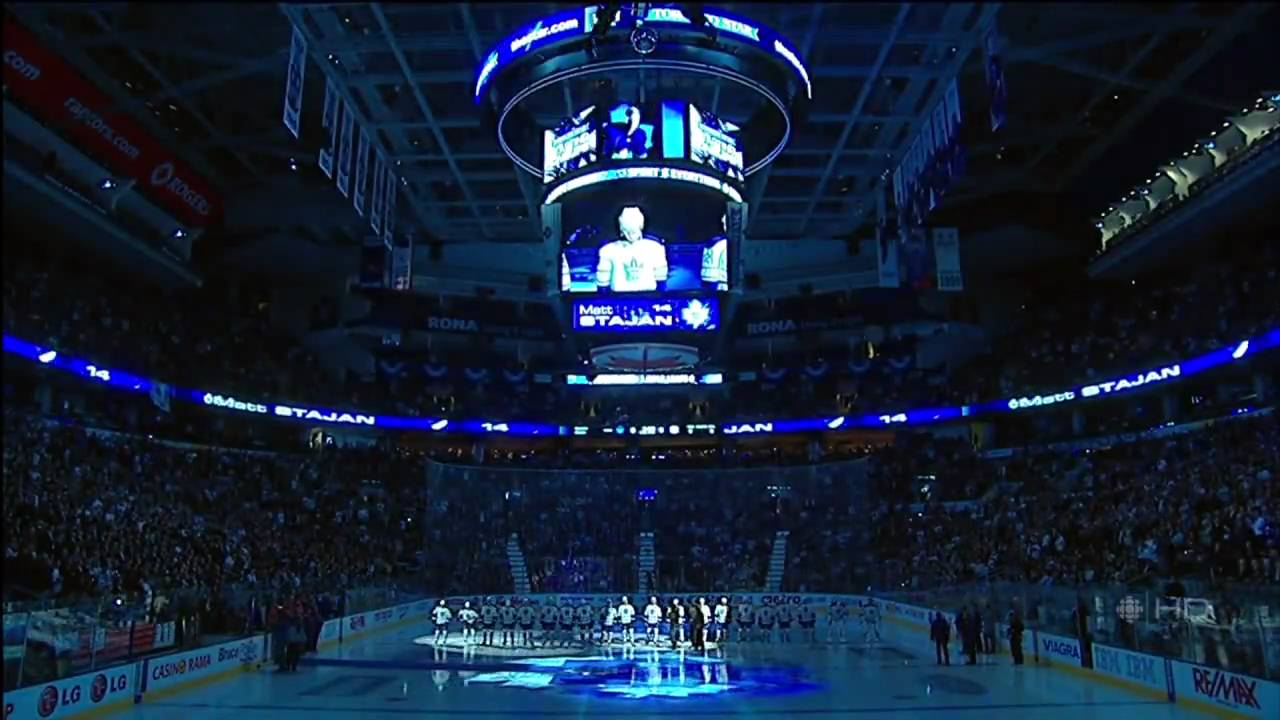 Toronto Maple Leafs Home Opener - Player Introductions - October 1st 2009 (HD)