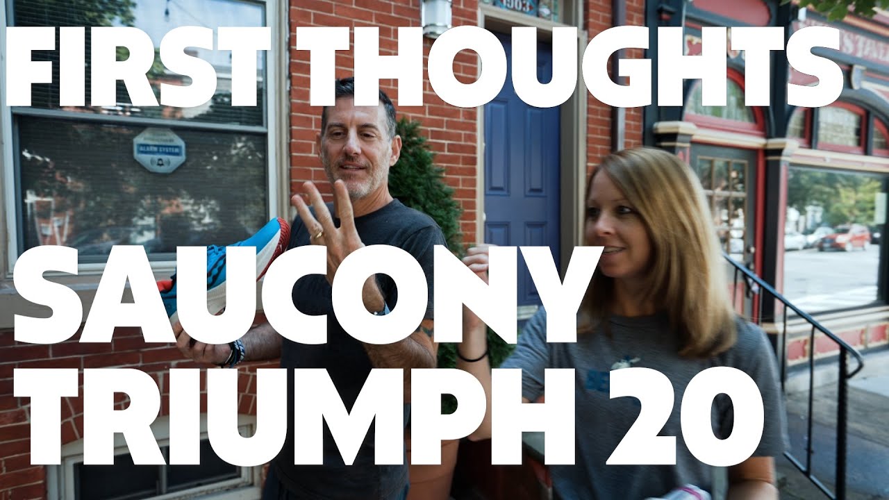 Saucony Triumph 20 | FIRST THOUGHTS | They Just Keep Putting Out Great Shoes