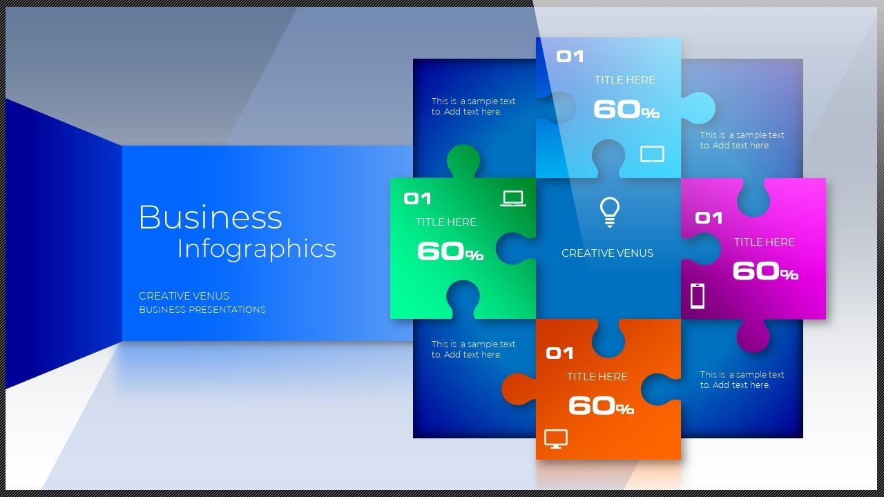 How To Create Business Infographics, Shapes, 3D Design in Microsoft Office 365 PowerPoint PPT