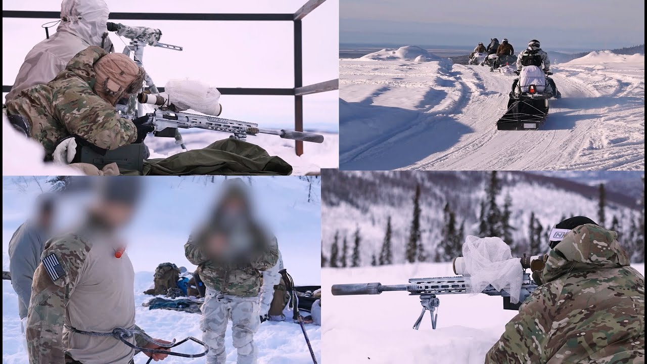 10th SFG(A) Special Forces Soldiers conduct pre-deployment training for Arctic Edge 22