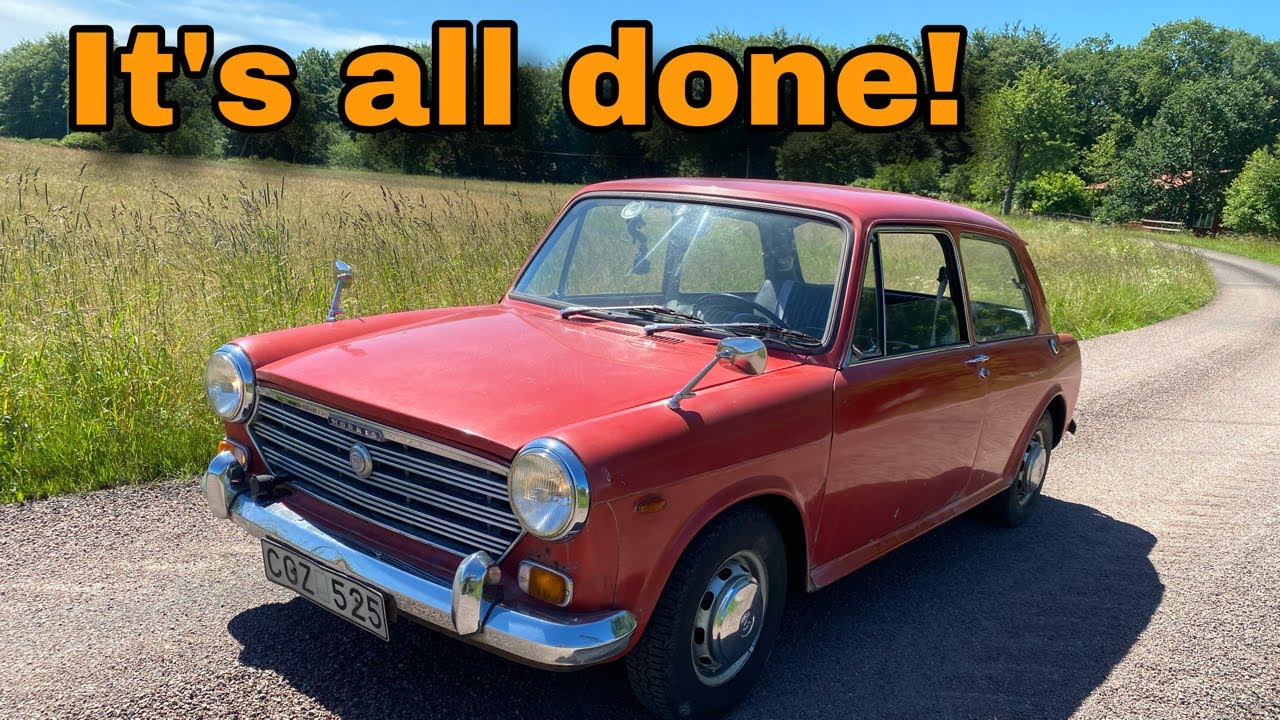 Модель Barn Find Morris 1300 наконец-то на 100% допущена к эксплуатации на дорогах общего пользов...