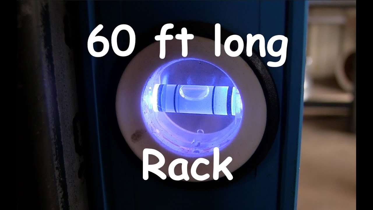 60 ft long Rack, PlasmaCam, & Dual Shield Flux Core