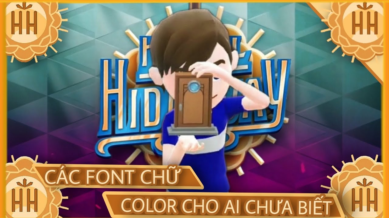 Hotel hideaway | (Tổng Hợp) CÁC FONT CHỮ & CHỮ MÀU CHO NGƯỜI MỚI CHƠI Hotel Hideaway | SuCàNa