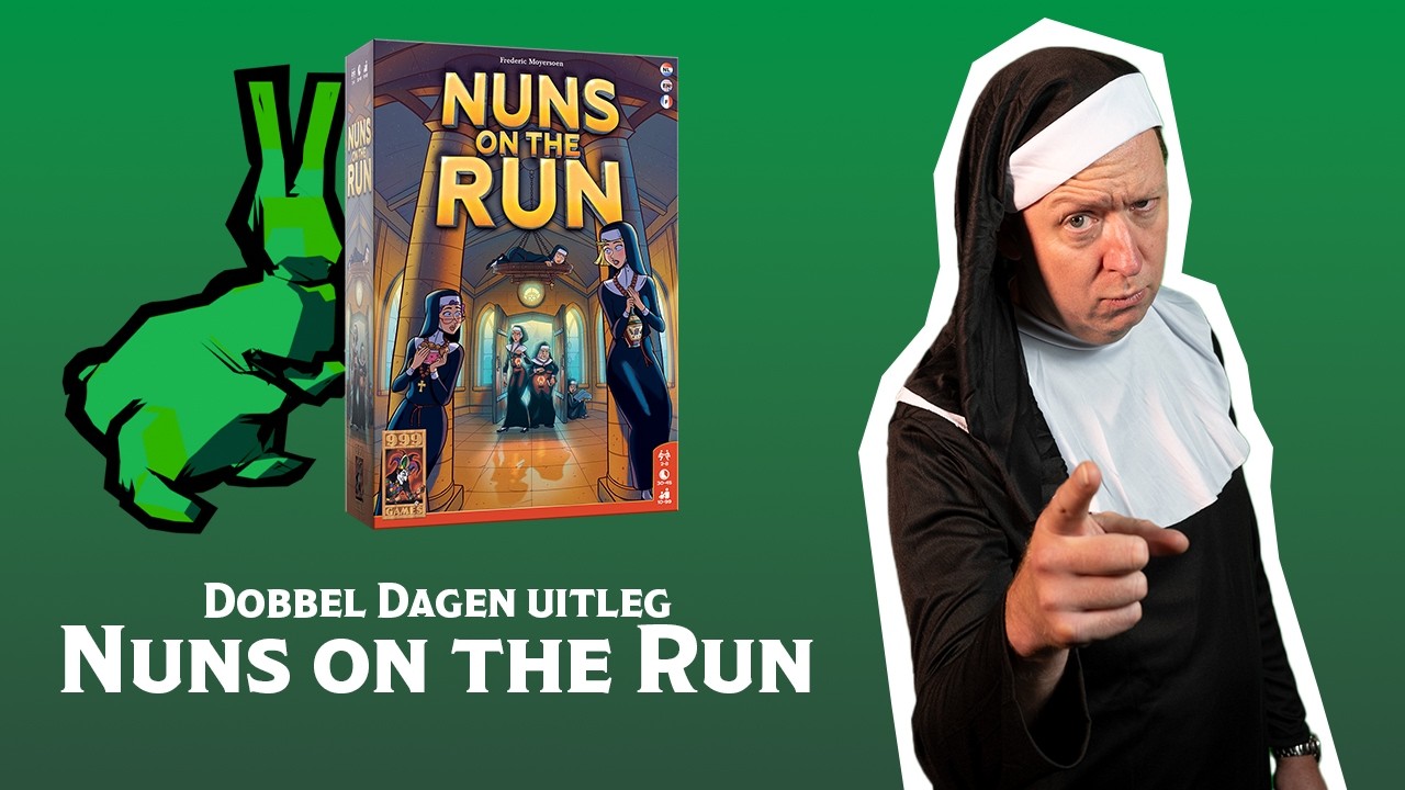 Dobbel Dagen uitleg Nuns on the Run - Door Bert van @999Games