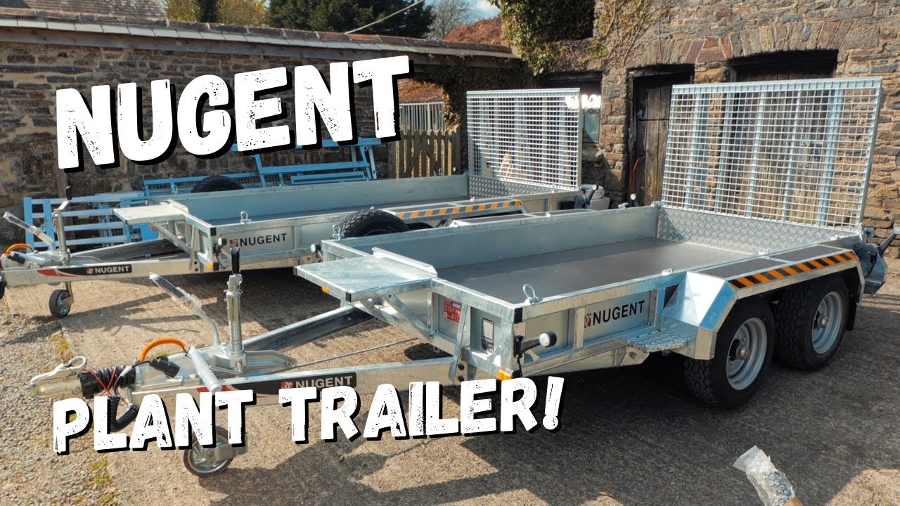 Nugent Plant Trailer (Digger Dumper Trailer)