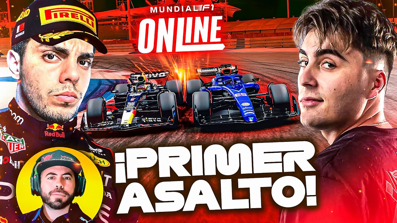 ROTREN VS KARCHEZ &iexcl;Empieza con POL&Eacute;MICA! 🤯 MUNDIAL F1 STREAMERS GP BAREIN 2024