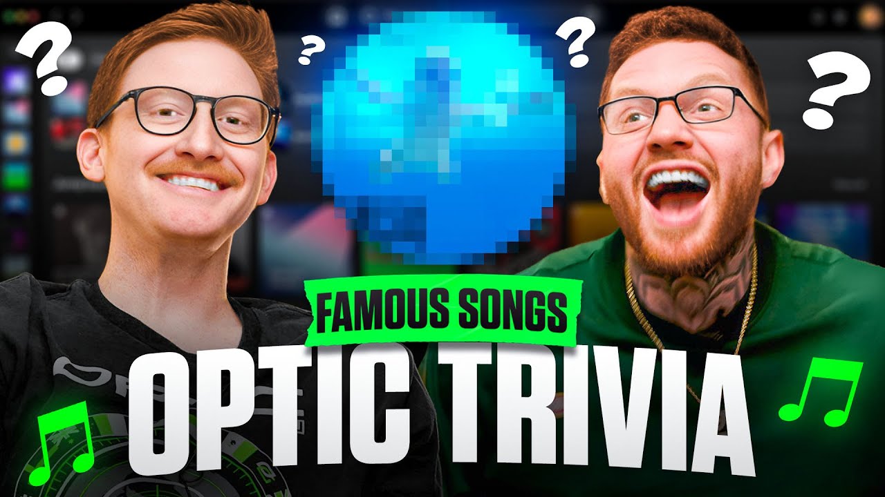 DOES OpTic KNOW FAMOUS SONGS | OpTic TRIVIA