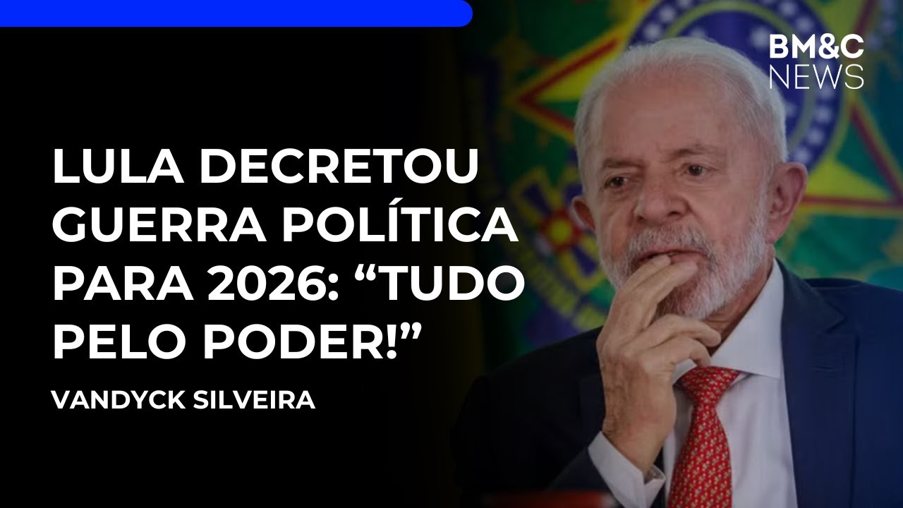 “Vale tudo pelo poder”? Vandyck reage ao discurso de Lula | BM&C NEWS