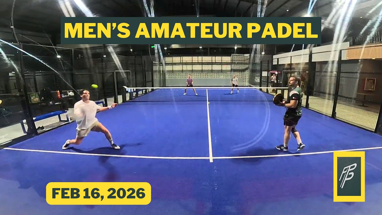 Padel 300 | Amateur Men's Padel | Ollie Josh vs Gonzalo Kres | February 16, 2026