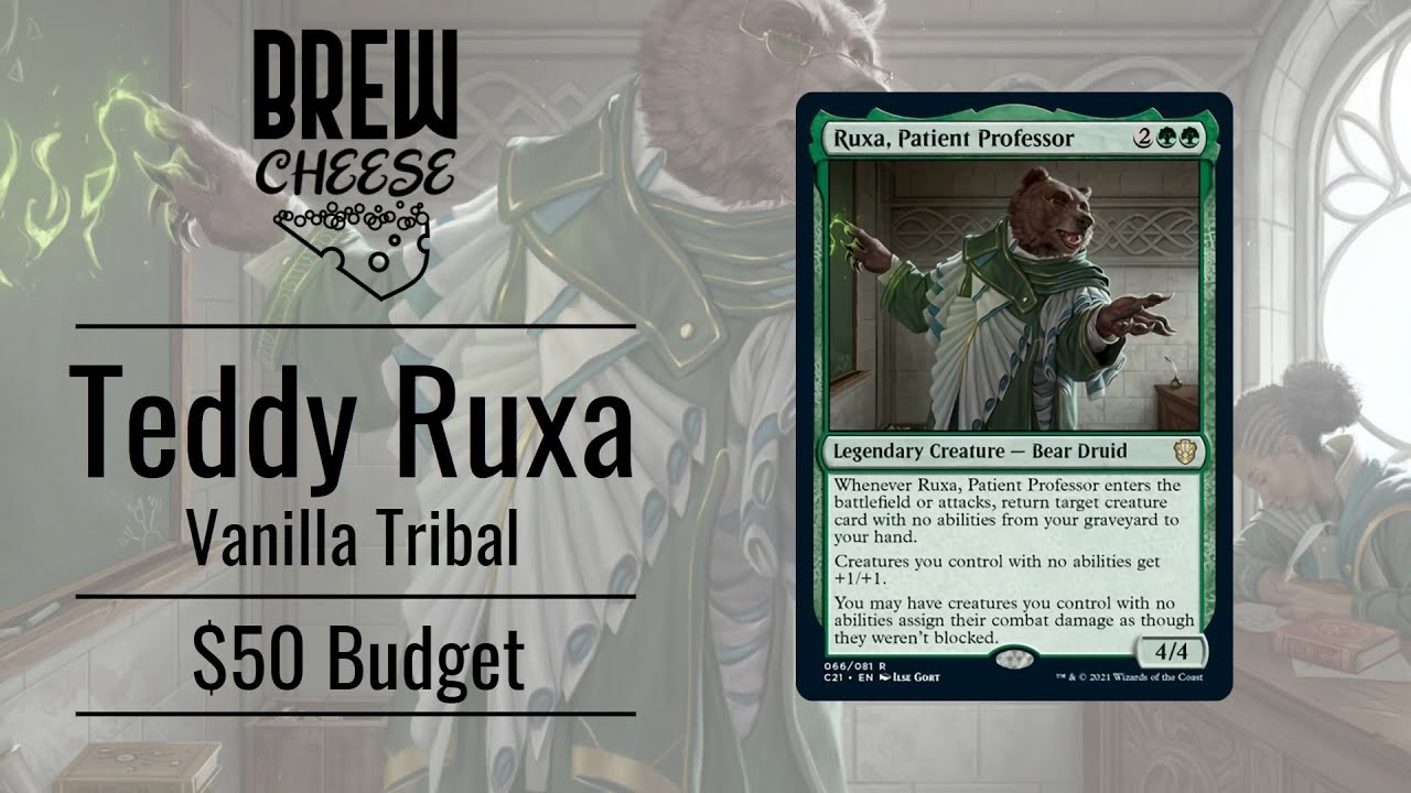 Ruxa, Patient Professor | Vanilla Tribal | $50 Budget