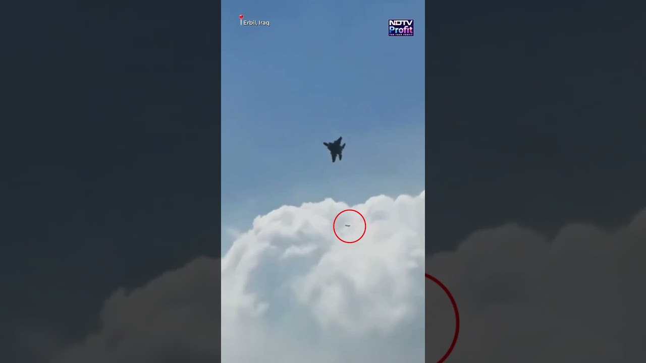 Watch: American F-15 Fails To Intercept Iranian Shahed Drone In Iraq