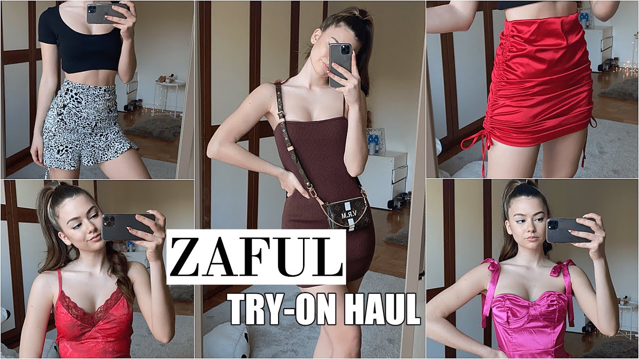ZAFUL TRY-ON HAUL ♡ vittoria.miles