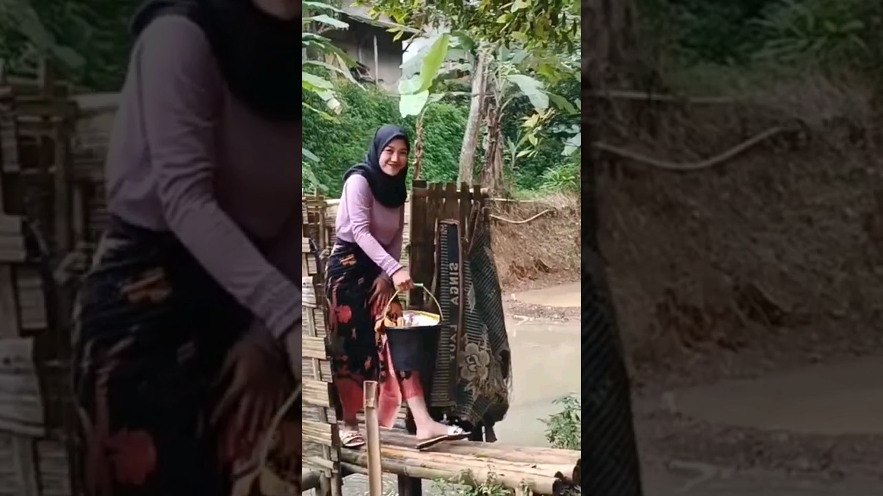 Janda desa cantik anak dua hidup sederhana #short #shorts