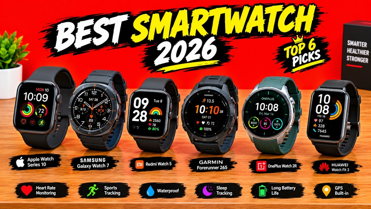 5 Best Smartwatch On AliExpress 2026 You Should Buy