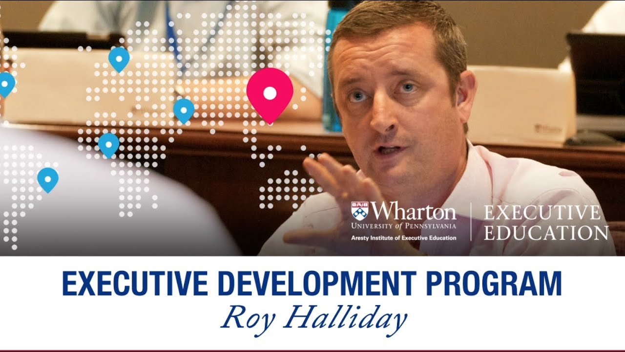 Executive Development Program Testimonial: Roy Halliday