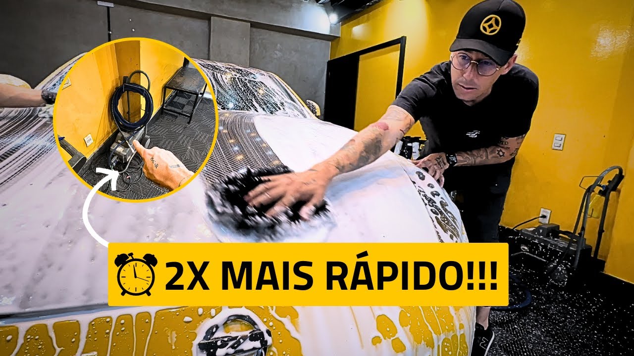 COMO LAVAR CARRO MAIS RÁPIDO