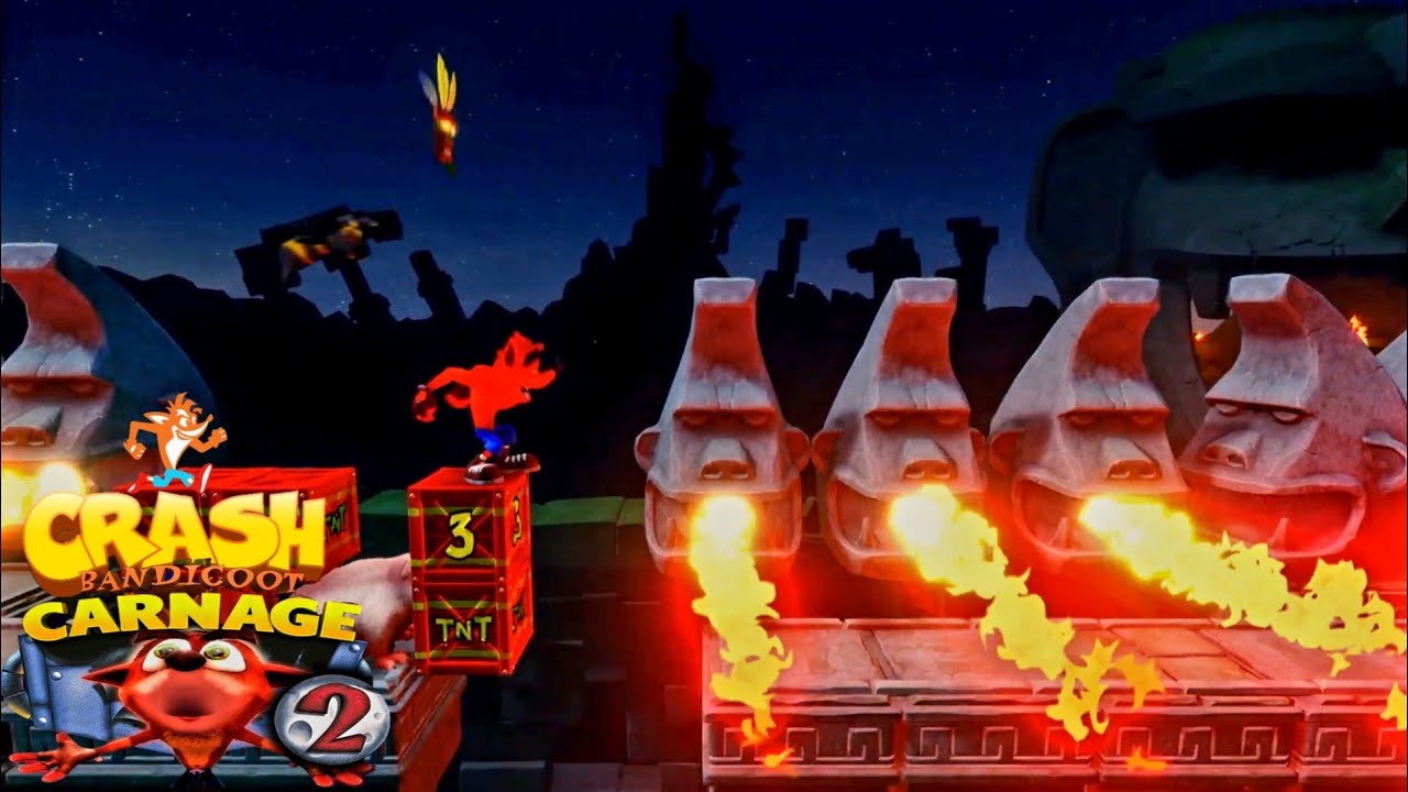 Crash Bandicoot N. Sane Trilogy: Carnage Modpack: Road To Ruin